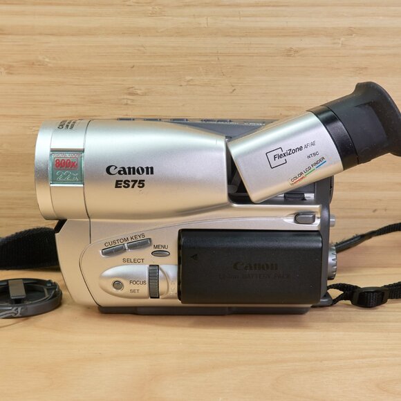 Canon ES75A Camcorder / Hi8 Video8 Handycam / 22x Optical Zoom / Tested - Picture 4 of 8